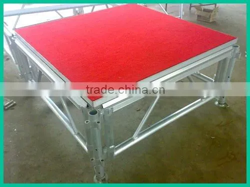 2014 RP aluminum adjustable stage with step
