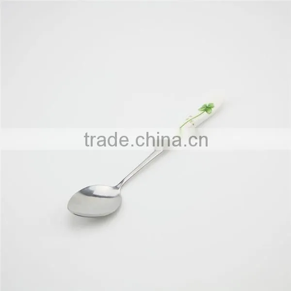 Different kinds of spoon and fork set