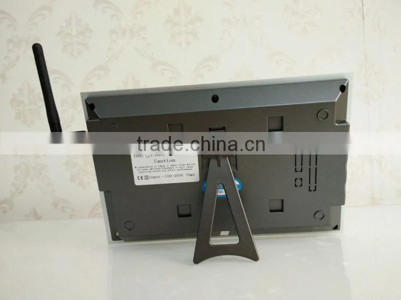 building / villa / single house 7"tft-lcd 380tvline color ETE wireless doorbell for apartments