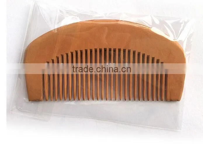 Nice wooden hotel hair combs/ hotel amenities