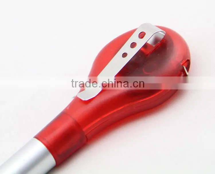 fancy multifunctional stylus pen with measuring stick