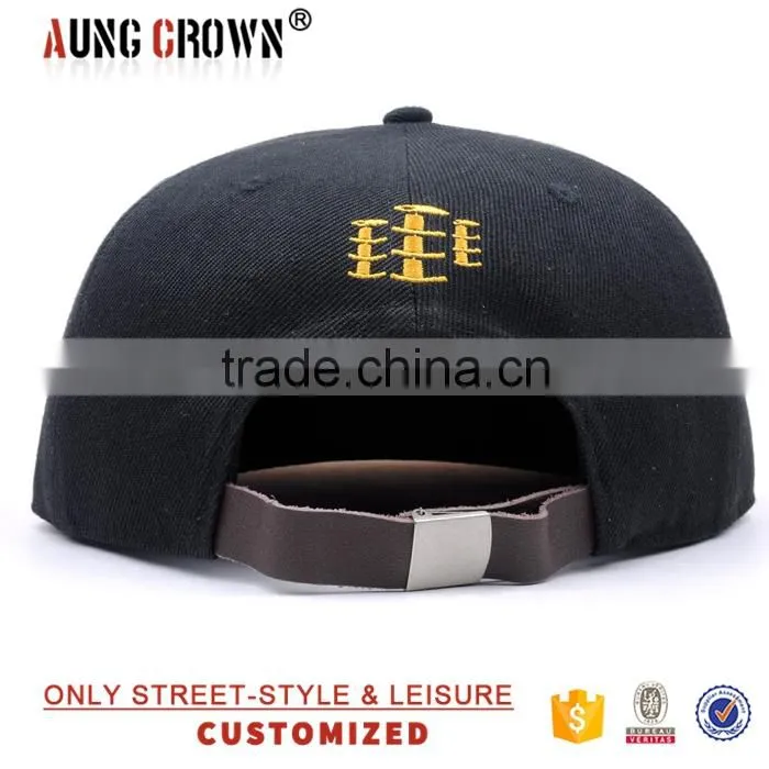 New Made 6 Panel Snpaback 100% Acrylic Snapback Hats
