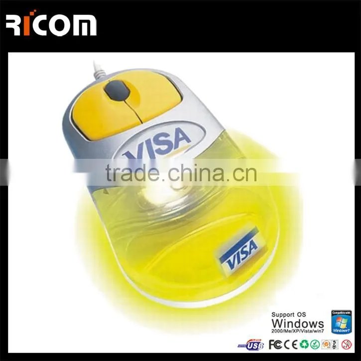 New 2.4Ghz filled liquid Wireless Liquid Mouse