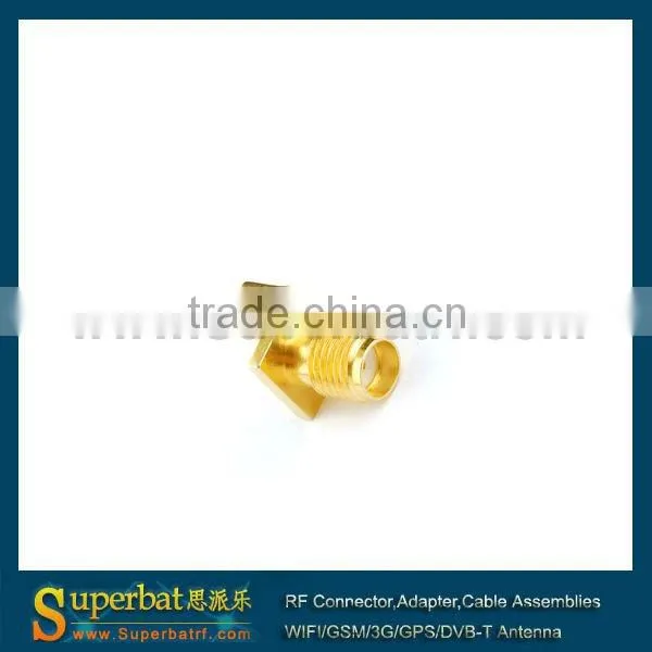 SMA End Launch Jack PCB Mount tab terminal n male sma male pigtail