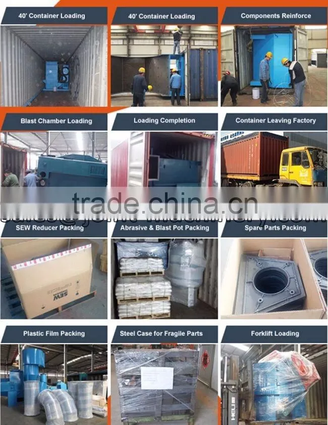 Catenary Stepping Shot Blasting Machine