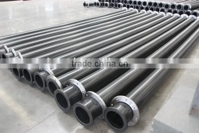 Steel rubber composite piping