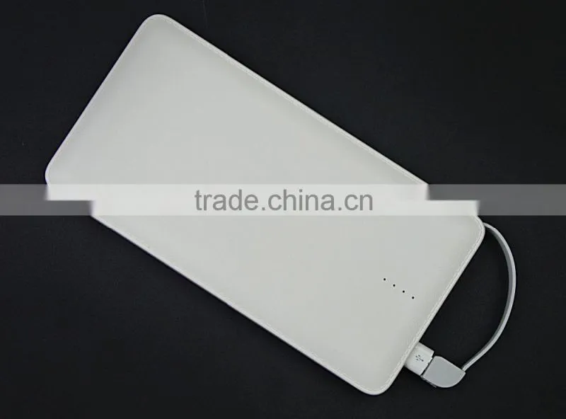 wholesale slim colorful powerbank charger portable power bank 10000mah