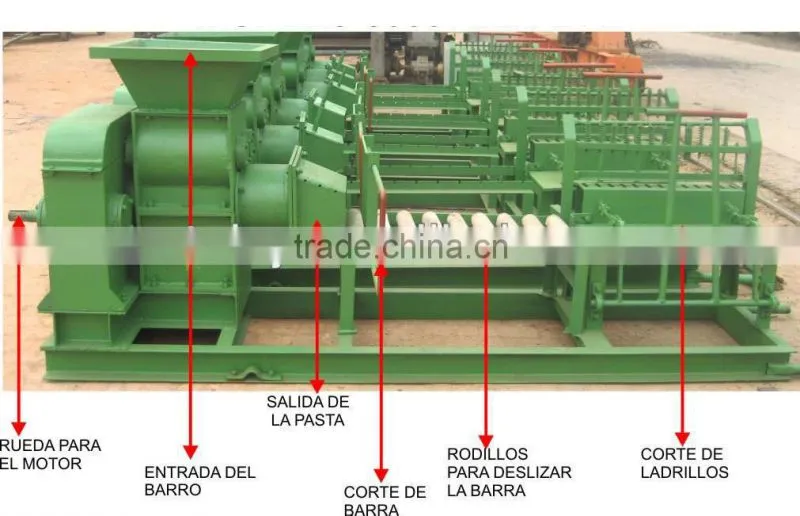 Tz brand small clay brick molding machine 008613673629307