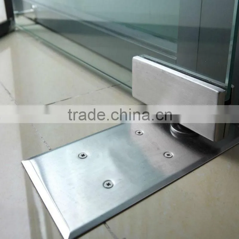 Commercial swing door glass