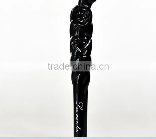 Leopard Waterproof Lengthening Extension Eyelash Transplanting Gel Fiber Mascara Rose Tube 3d Fiber Lashes Mascara