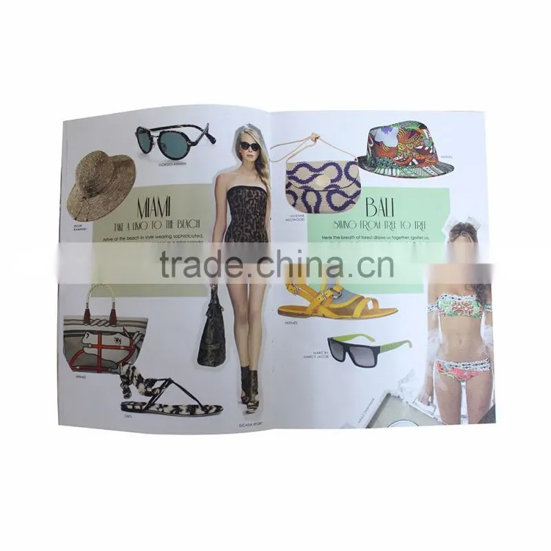 Custom art paper cheap magazine printer