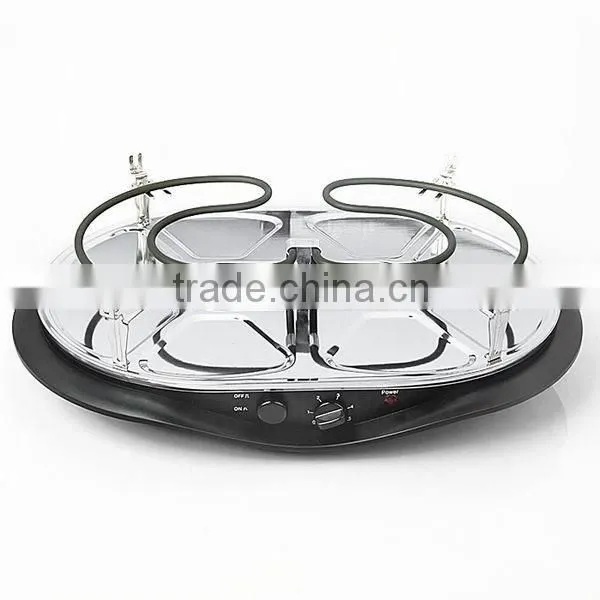 Electric stone grill for 8 persons