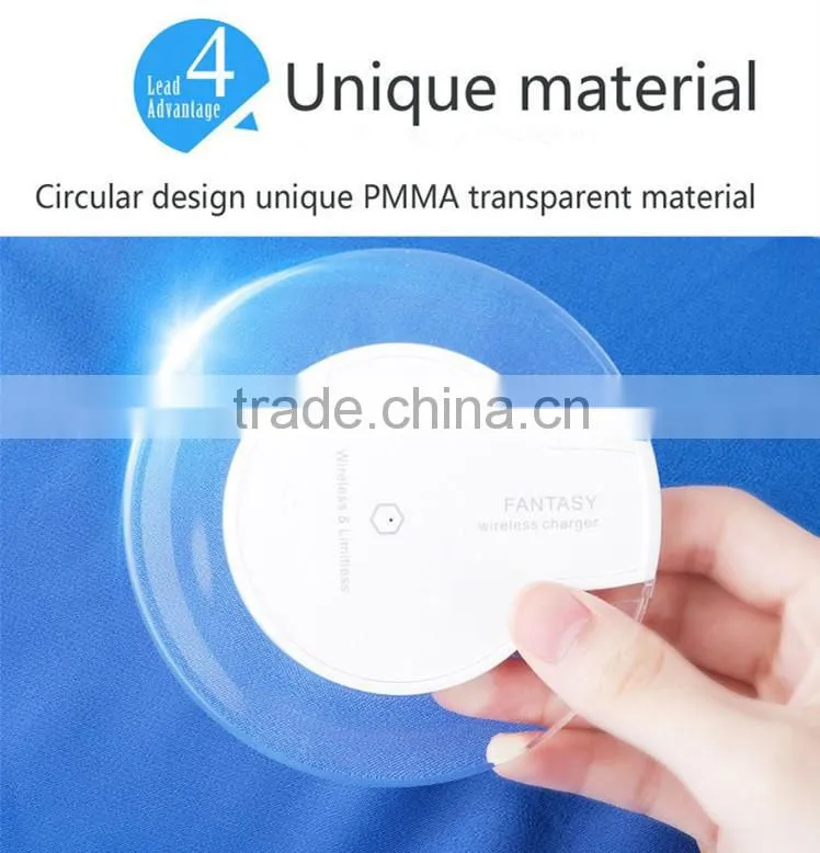 Reasonable price 4000mah qi wireless power bank for huawei honor 6 qi wireless power bank 2600mah