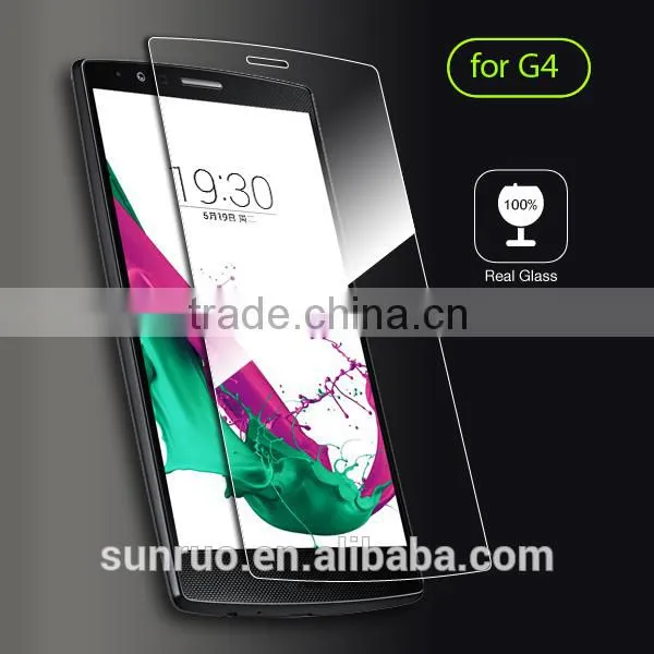Clear tempered glass for lg g4 transparent film glass screen protector