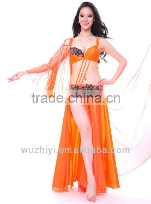 Silk Sexy Arabic Belly Dance Performance Dress