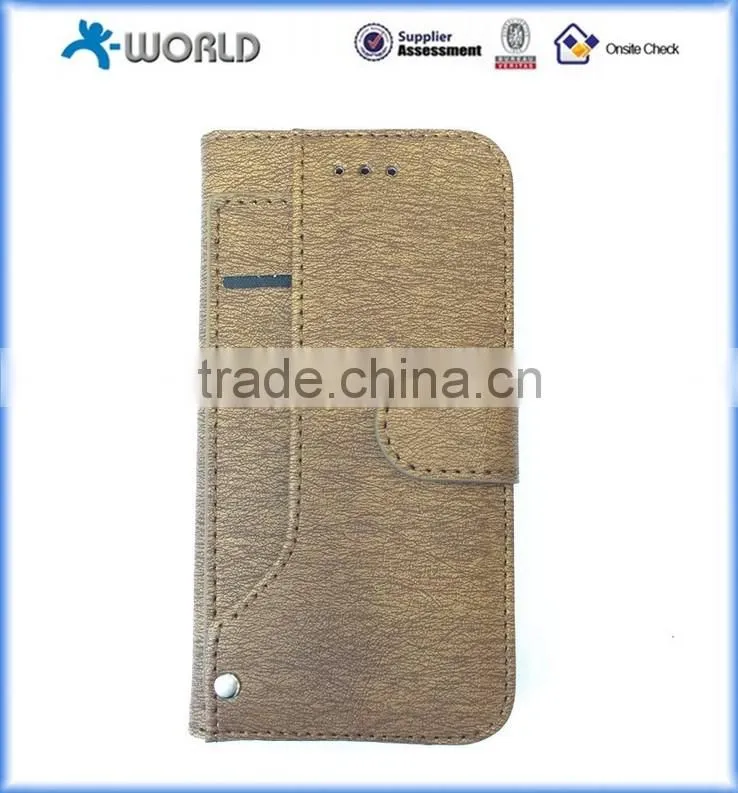 Free access Card Holder stand wallet cover leather case for iphone 6