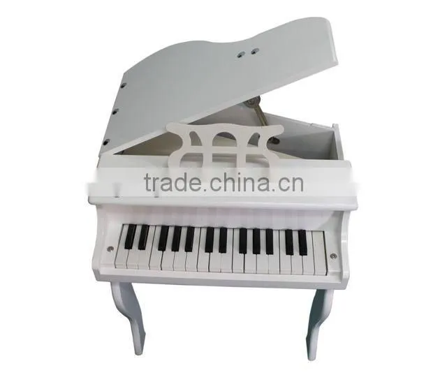 White Piano wooden toy