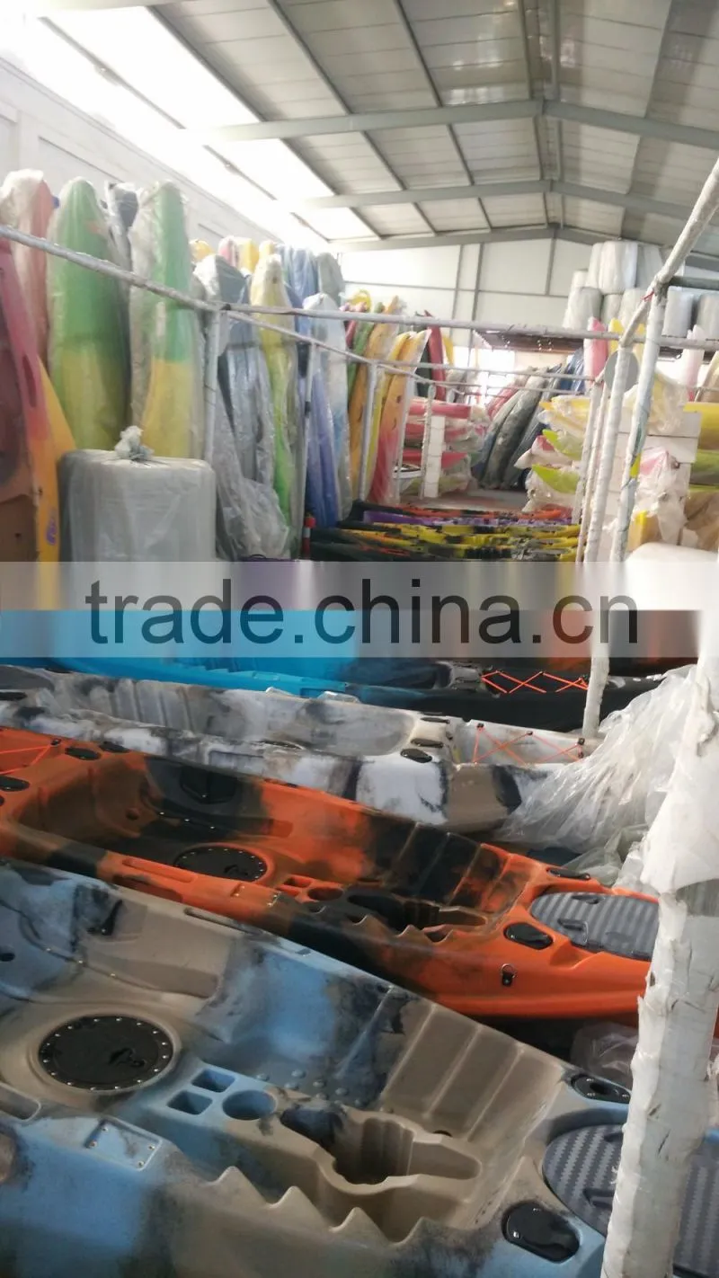 double Foot pedal kayak for sale ,LLDPE kayak .new products,sports kayak ,pedal boat ,fun kayak