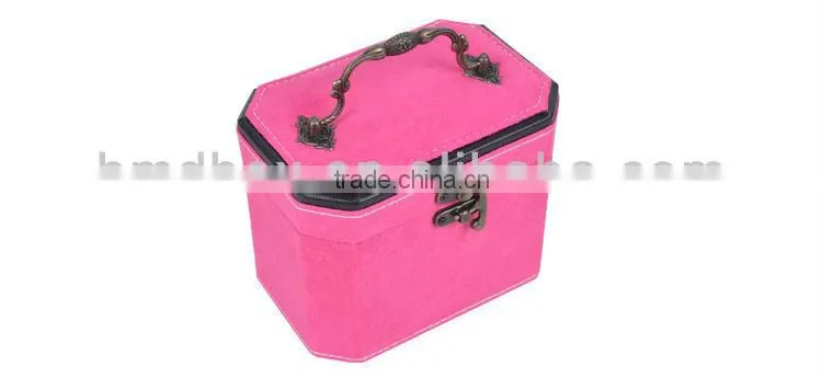 newest design fabric jewelry box ring inserts