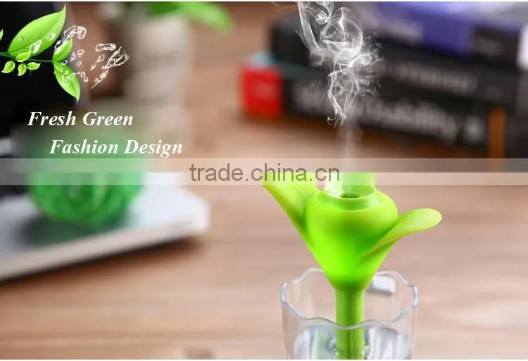 USB mini clover home air freshener diffuser/portable perfume mist diffuser