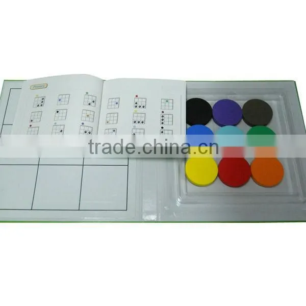 Logic color detective puzzle for kids
