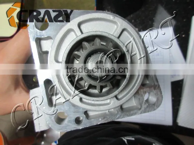 Diesel engine D12D start motor for EC460B volvo 11127679,excavator spare parts,D12D engine parts