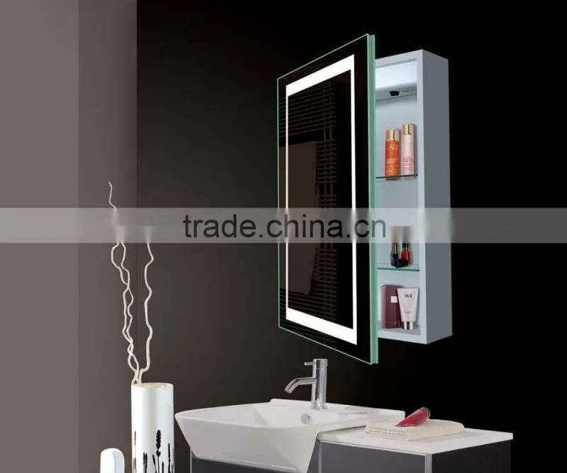 Lamxon led lighted mirror cabinet