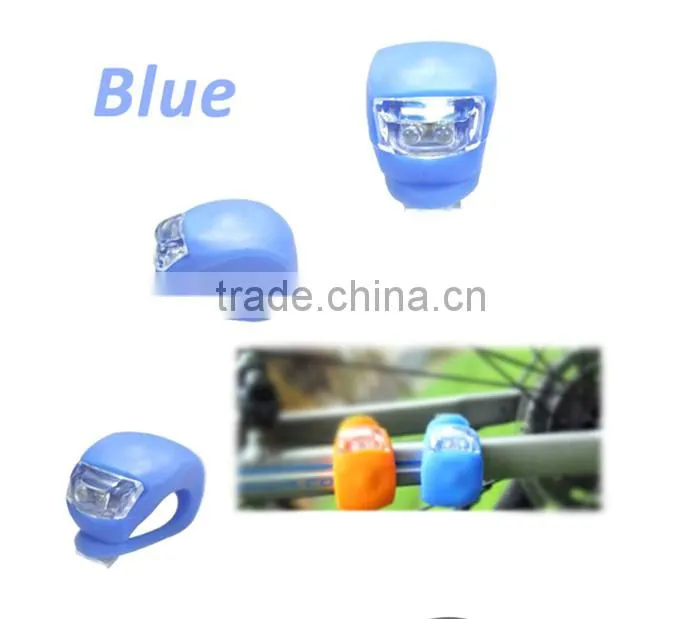 bicycle LED light / silicon bicycle LED light / bicycle handlebar LED light