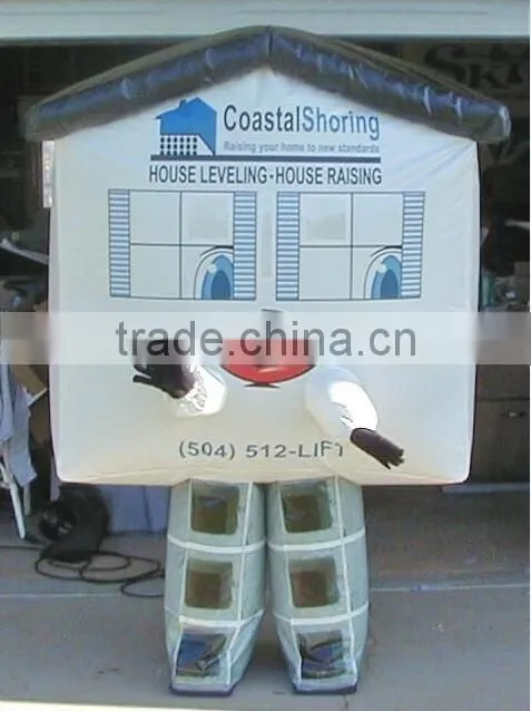 Inflatable house costume