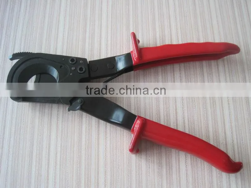 Ratchet cable cutter HS-325A,Cutting range:240mm2 max , Not for cutting steel or steel wire