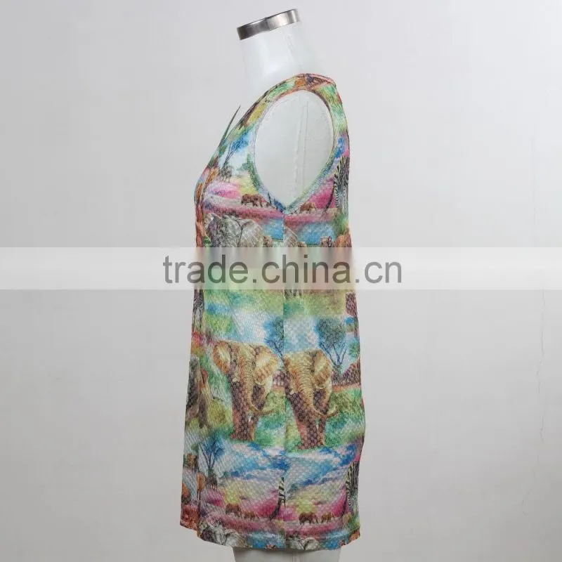 F5S15197 Tank Top Woman Summer 2016 China Manufacturer