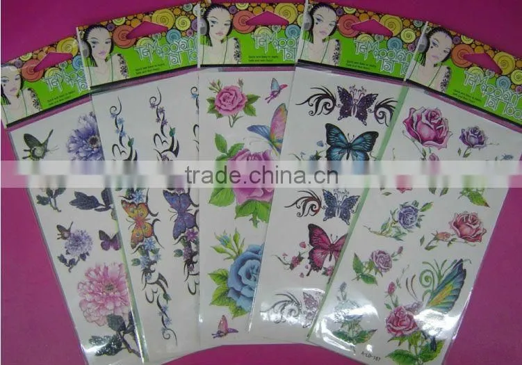 Bracelets Metallic Gold and Silver Temporary Tattoo Stickers