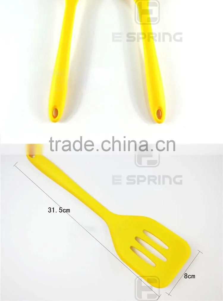 High Quality Silicone Slotted Turner Spatula Food Grade Silicone Kitchen Tools