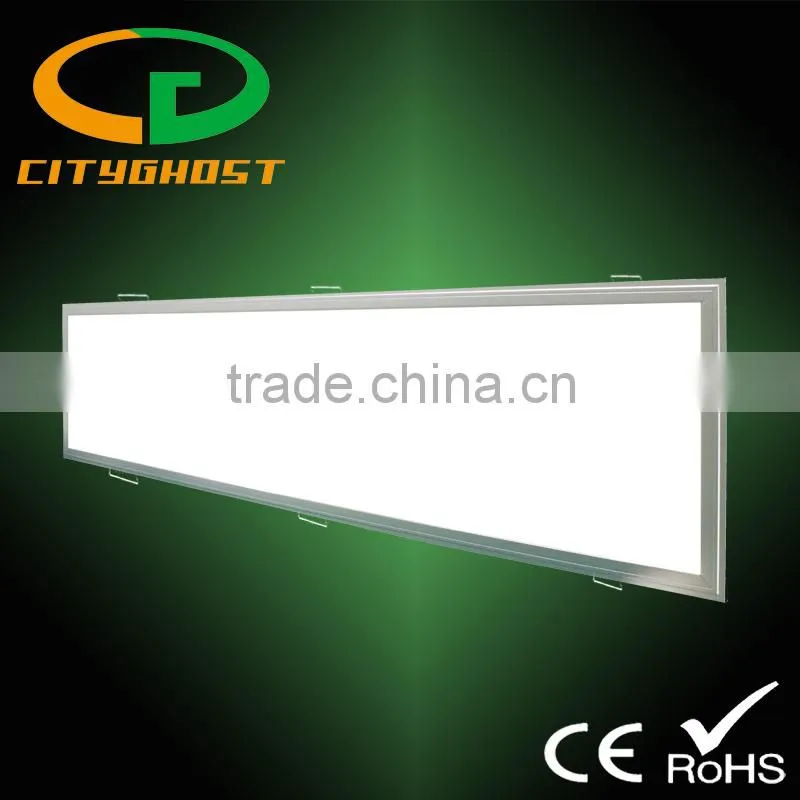 48W 1209x309mm Warm White Dimmable LED Panel Light with spring clips