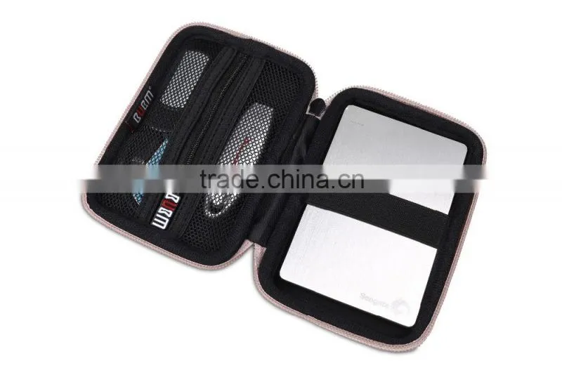 Hot Selling BUBM WOMEN Ladies Red Hard Disk Hand Bag Waterproof EVA Production Wholesale