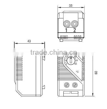 Thermostat For Electrical Oven Electric Heating Element With Thermostat