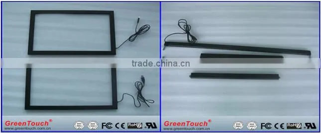 GreenTouch 42'' ir touch panel for android ,multi ir touch screen with fast response,infrared touch frame for kiosk