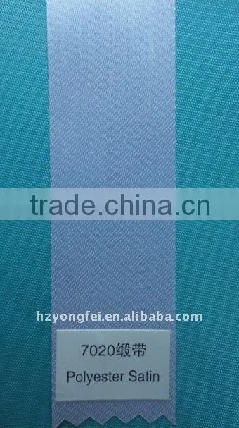 7020 polyester satin ribbon label