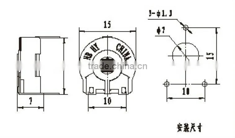 throttle potentiometer