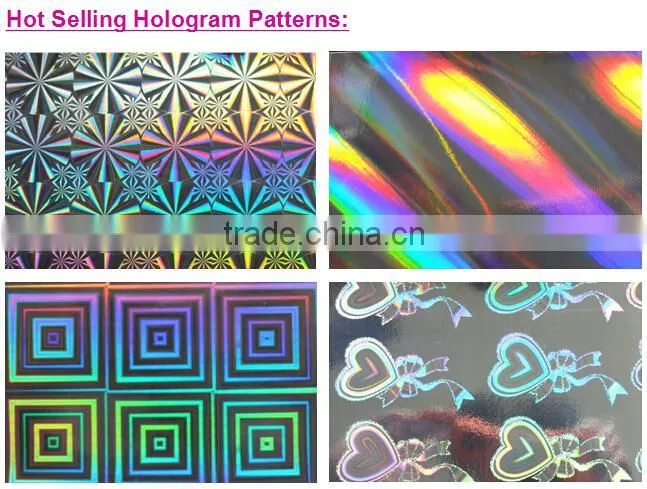 Transparent BOPP Holographic Thermal Laminating Film