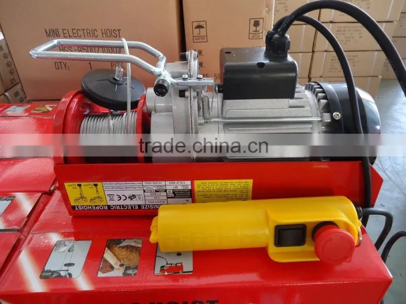 200/400kg Electric cable Hoist