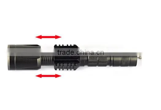 high lumen rechargeable usb flashlight zoom flashlight