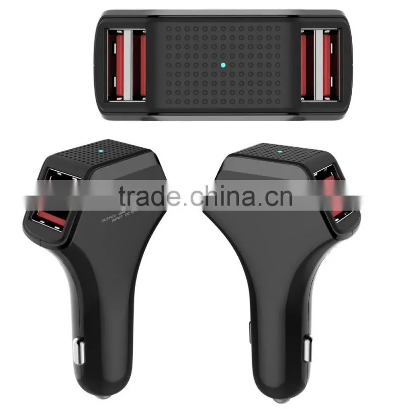 Sidiou Group 4 USB port Car Charger High Output Car Charger for IOS and Andriod devices