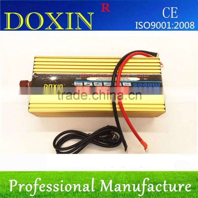 ac dc Power Inverter 2000W UPS with Double Cool Fans