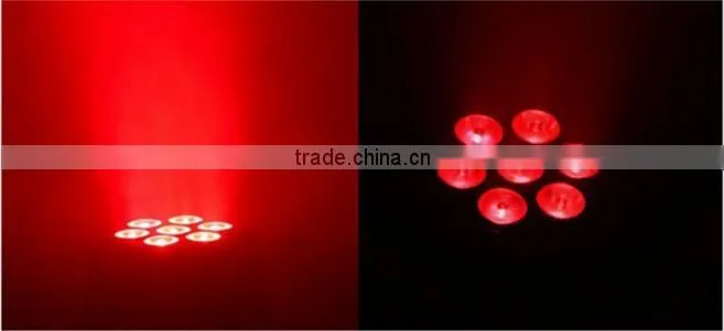 Promotional Mini 7*12W 4 in 1 LED Moving Head Wash Light