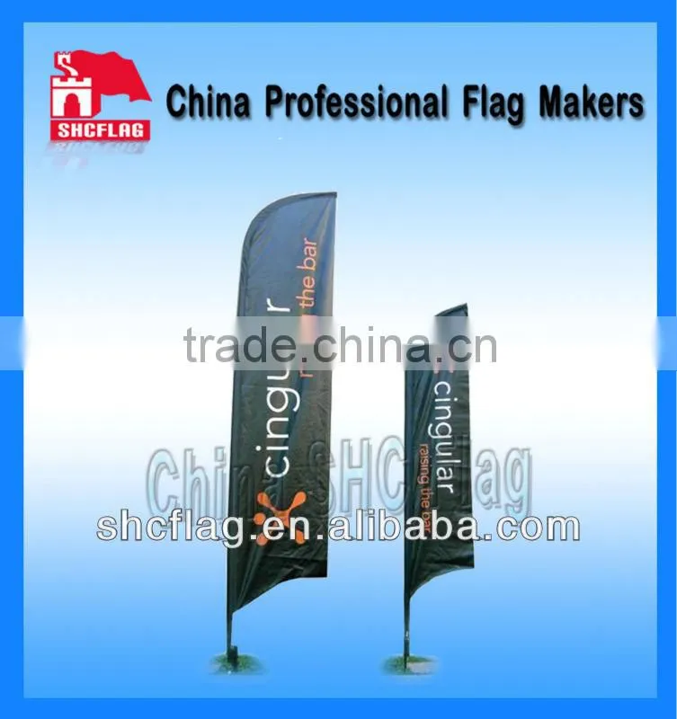 teardrop banners flag water base aluminium flag pole