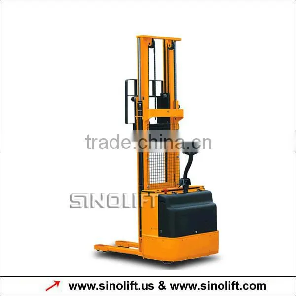 CDD-B Wide View Mast Full Electric Stacker