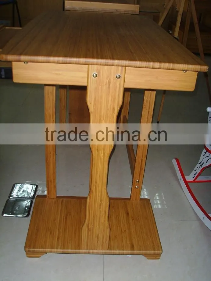 Bamboo computer desk