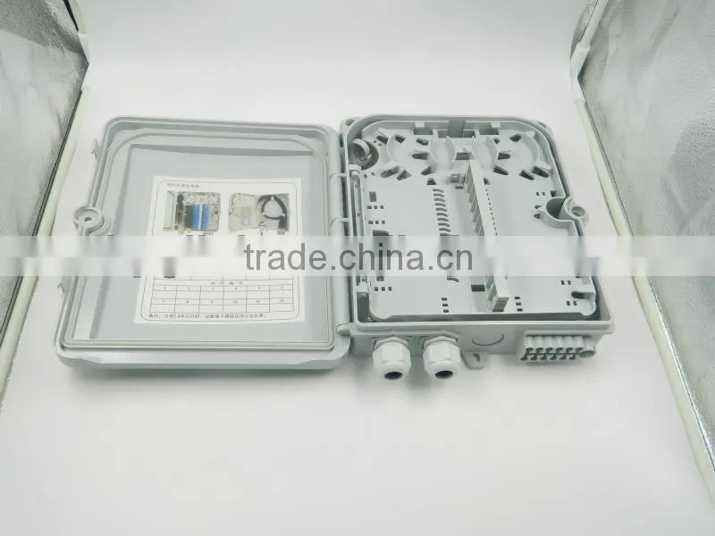 Fiber optic function of terminal box