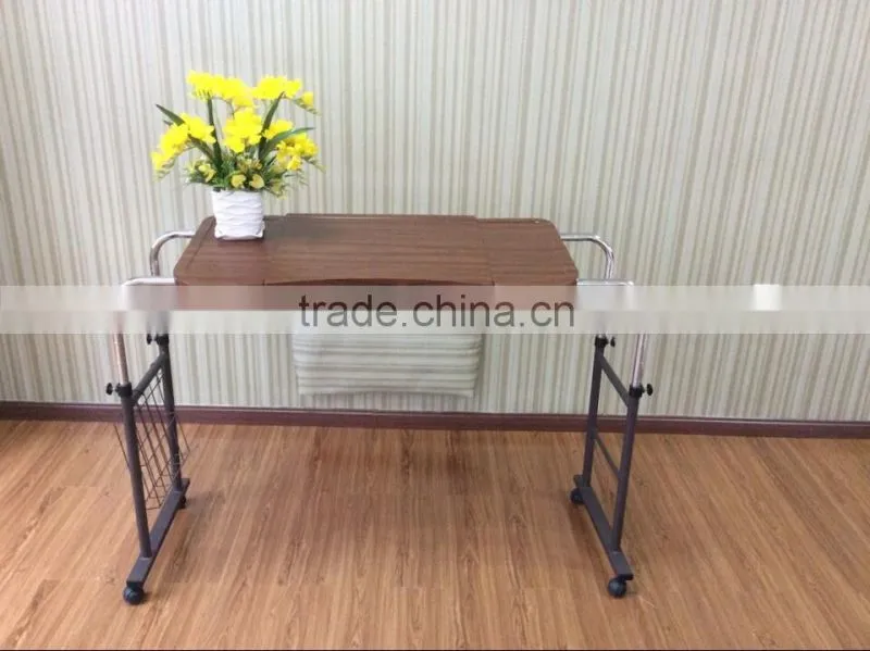 Adjustable Multi-functional Hospital Over Bed Table